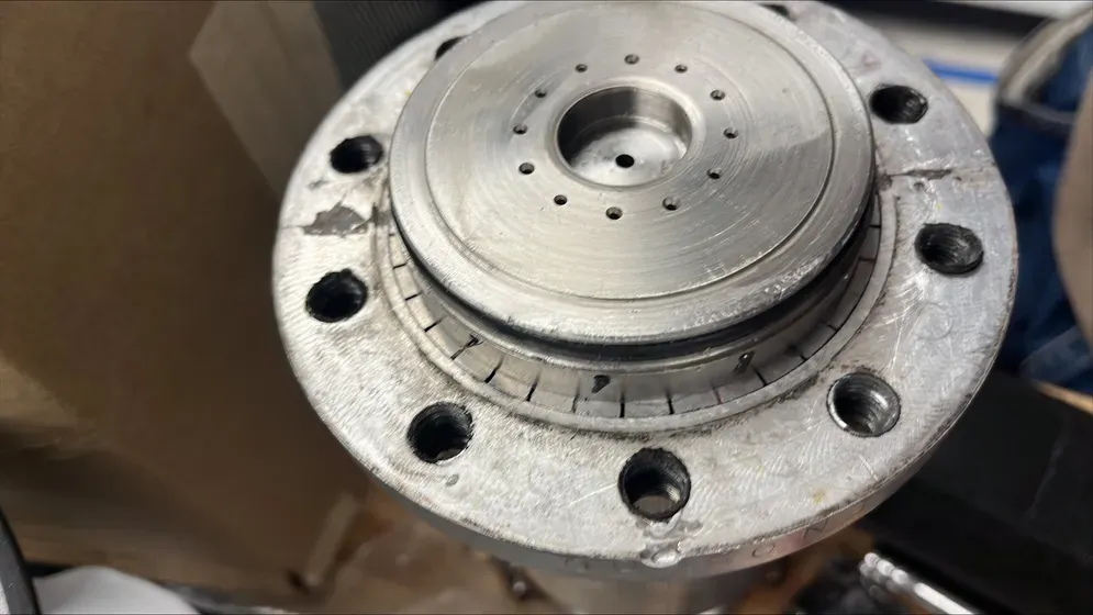Injector face