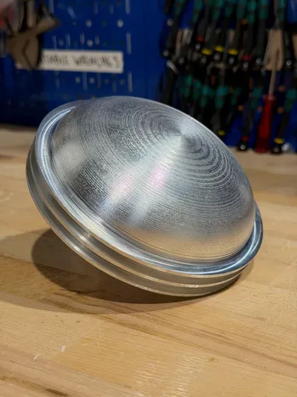Machined tank closure