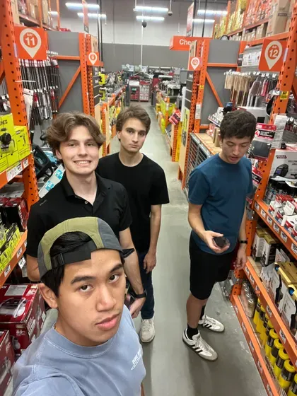 A supply run for parts